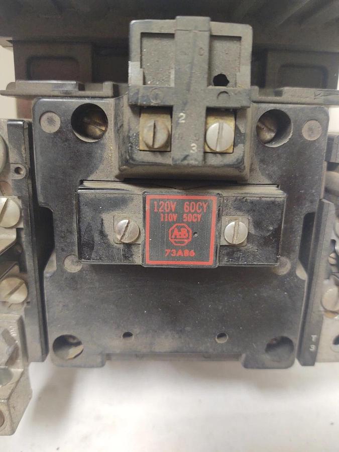 Used 🔥 (TESTED) ALLEN-BRADLEY SIZE 3 MOTOR STARTER 709-DOD 120VCOIL 3PH 600V 50HP