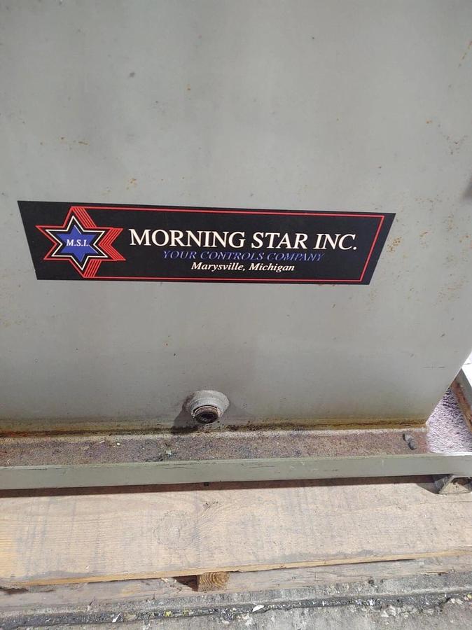 Used Morning Star 7.5Hp Hydraulic Pump Power Unit Station Pump 230/460V Heat Exchange