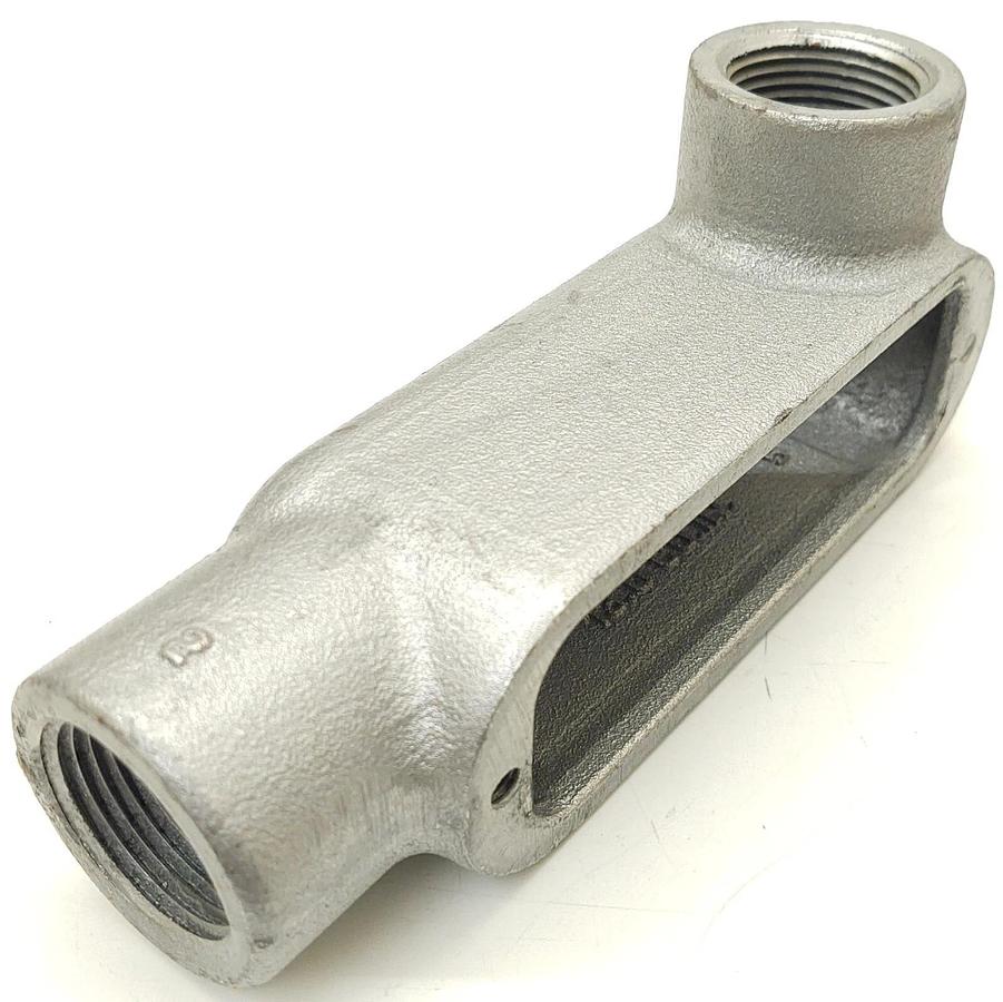 🔥 4 NIB Eaton Crouse-Hinds LR38, 90° 1" inch Rigid Conduit Outlet Body Form 8