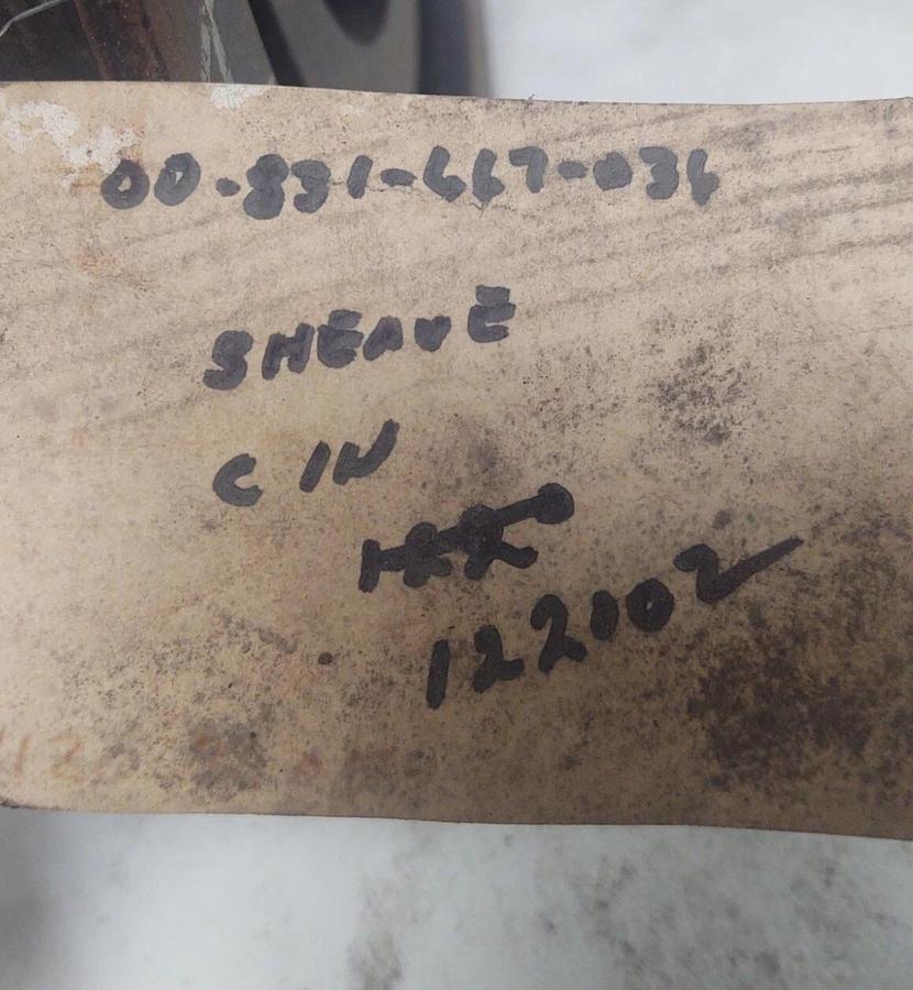 🔥Metso Minerals Sheave 3 Belt Pully 00-831-667-036 122002