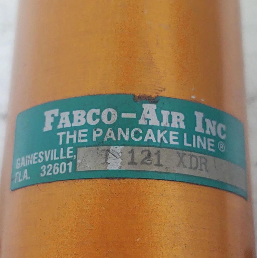 Used 🔥FABCO-AIR FIXTURE I-121-XDR PANCAKE D-121-X CYLINDERS TEST EQ