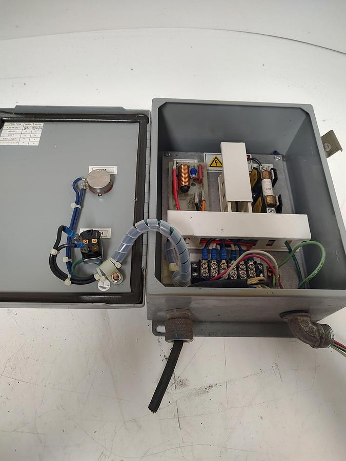 Used ERIEZ MAGNETICS Vibratory Feeder Controller N12GHS-115 CONTROL PANEL STYLE 932798-1 115V #2