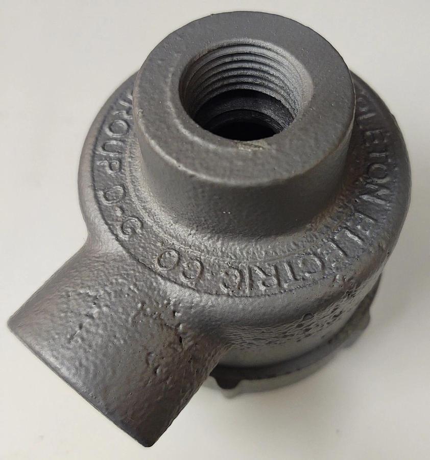 Appleton GRJEA50 Conduit Outlet Box, Explosion Proof, Style EA, Iron, 1/2"