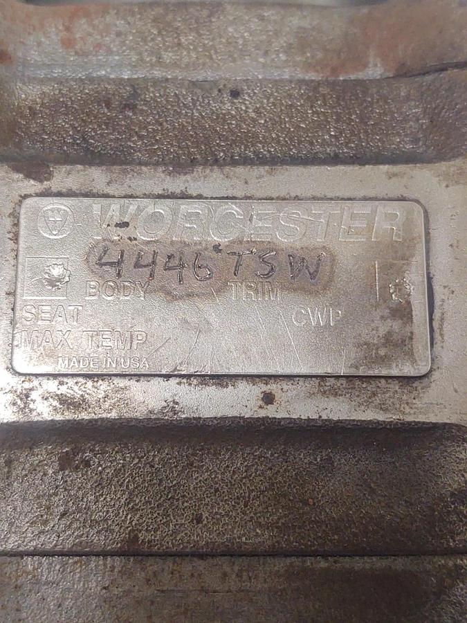 🔥WORCESTER SOCKET WELD 4446TSW 75W BALL VALVE 2" BODY A105