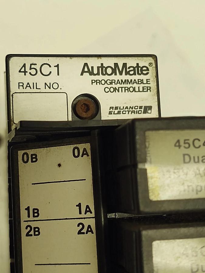 Used Reliance Electric Auto Mate 45C1 Programmable Controller 45C69 45C60 45C40