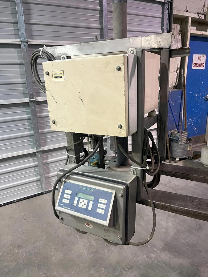 Used Graseby Goring Kerr Gravity flow through 3" Metal Detector DSP-2S Drop 402c-3