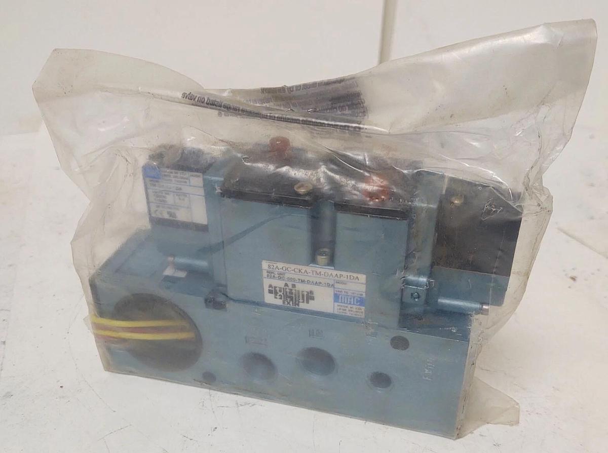 🔥 NEW MAC 82A-GC-CKA-TM-DAAP-1DA VALVE 120V SOLENOIDS