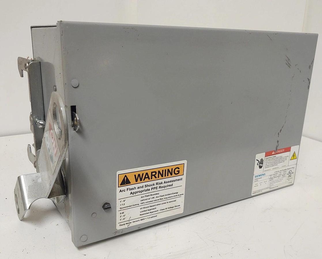 Used 🔥 RV363G SIEMENS ITE, XL-X BUSS PLUG, RECON 100 AMP, 600V WITH GROUND, ⭐ CLEAN