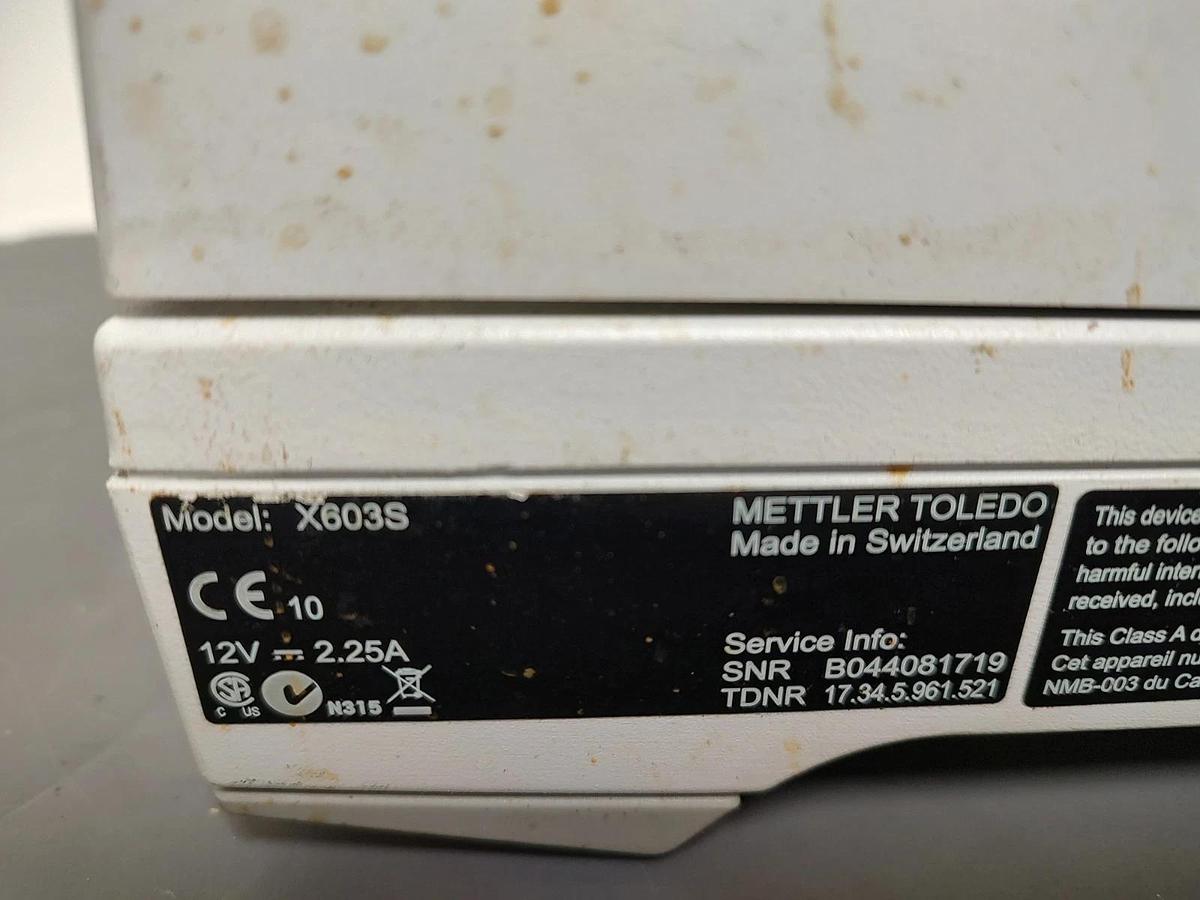 Used 🔥#4 Mettler Toledo X603S Analytical Scale 600g / 1mg