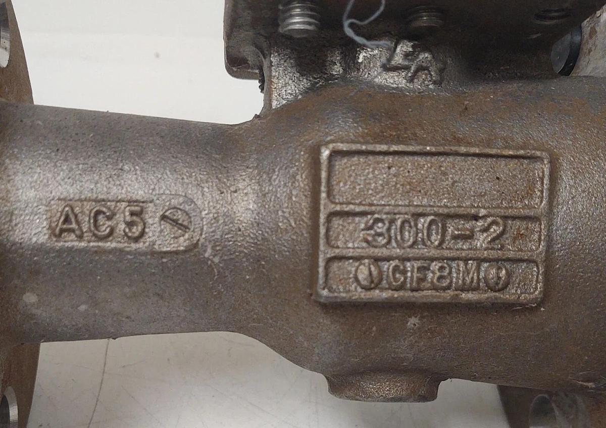 🔥 WATTS 2" STAINLESS STEEL FLANGED GATE VALVE 2503 6.5" FLANGE 300-2