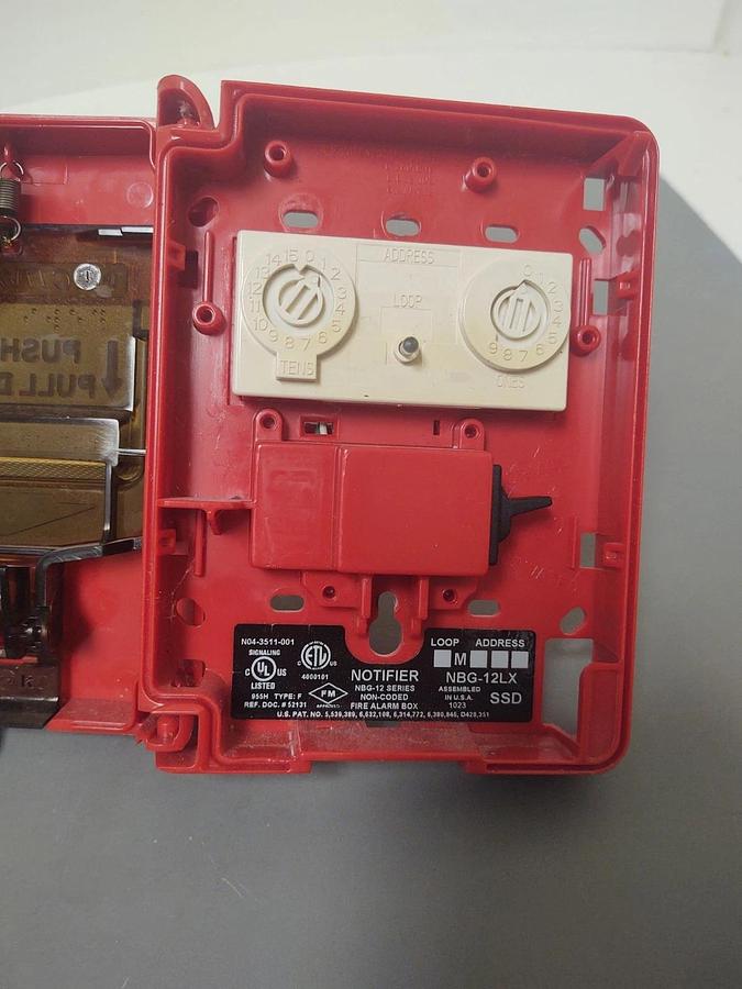 Used 🔥HONEYWELL NBG-12LR / NBG12LR, FIRE PULL STATION
