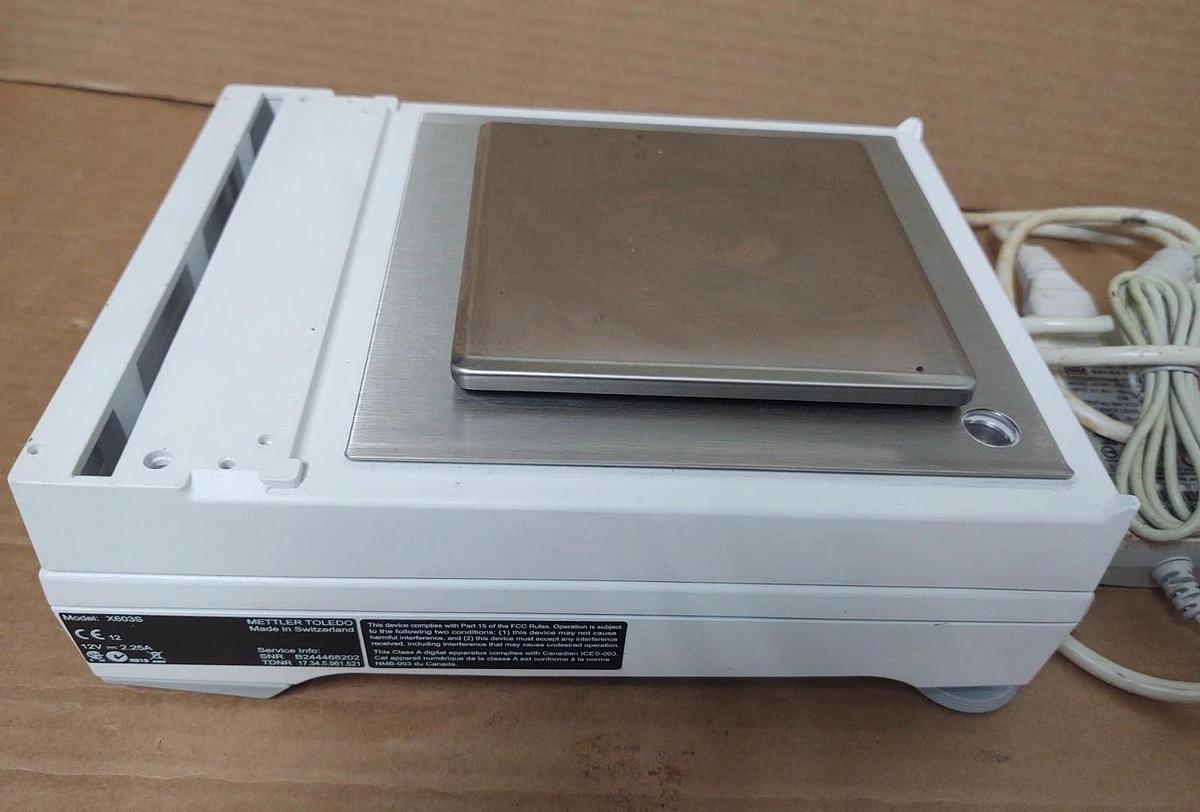 Used 🔥#3 Mettler Toledo X603S Analytical Scale 600g / 1mg