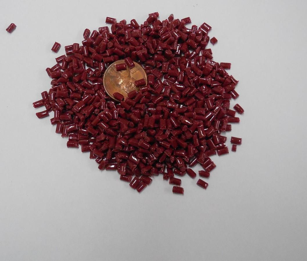 Red PC1616UR PC Polycarbonate Plastic Pellets Resin Material 10 Lbs