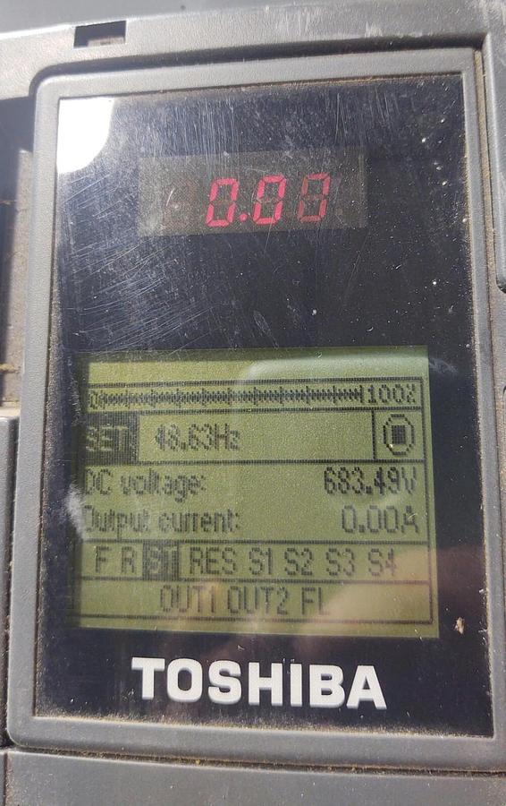 Used 🔥 (TESTED) 15HP VFD TOSHIBA VFAS1-4110PL-X9 380/480V Transistor Inverter