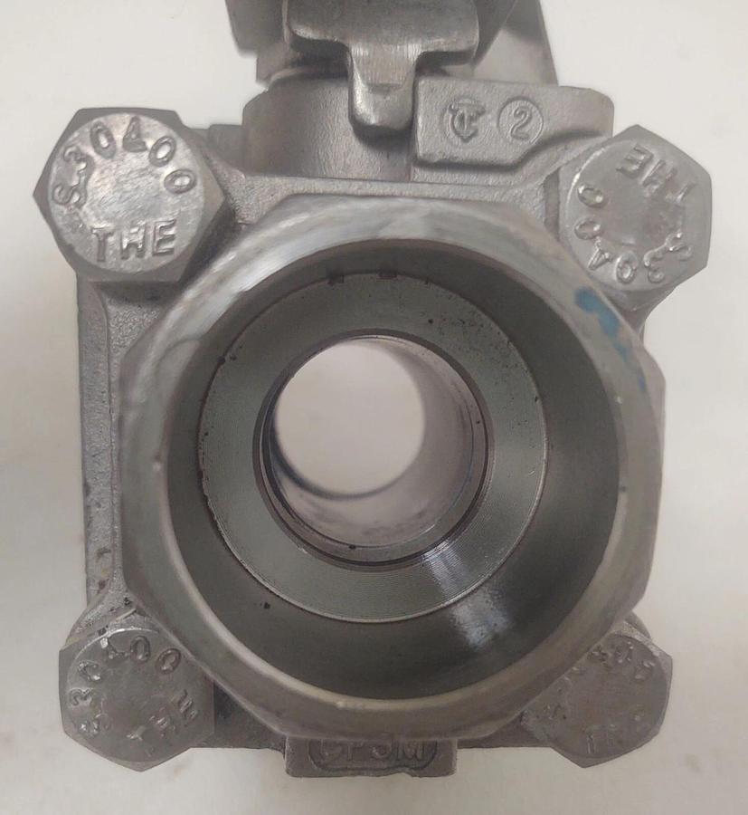 🔥 NEW Apollo Stainless Steel Full Port Socket Weld Socket / FNPT Ball Valve 1"