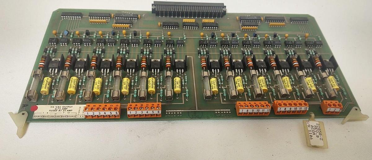 Used 🔥EPIC 22858-2 REVISION B, PC ACOM BOARD  115VAC OUTPUT, FUSED AT 2.5A