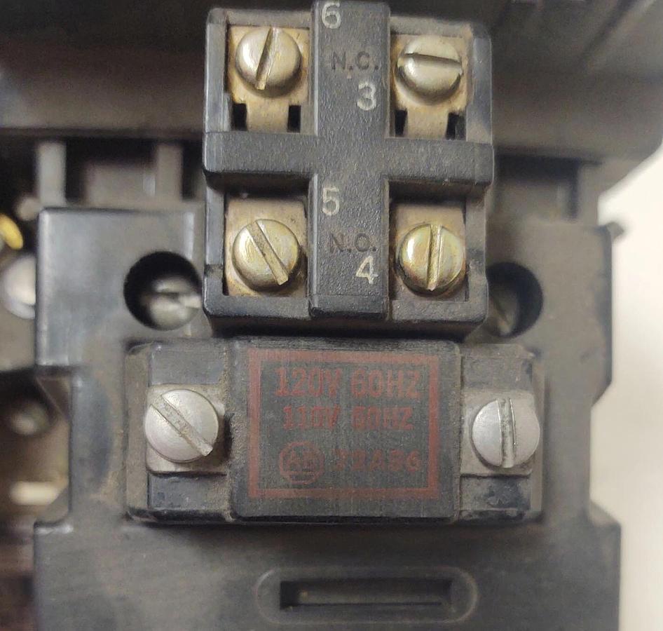 Used 🔥ALLEN BRADLEY 705-COD,  SIZE 2, MOTOR STARTER REVERSING CONTACTOR 120V COIL