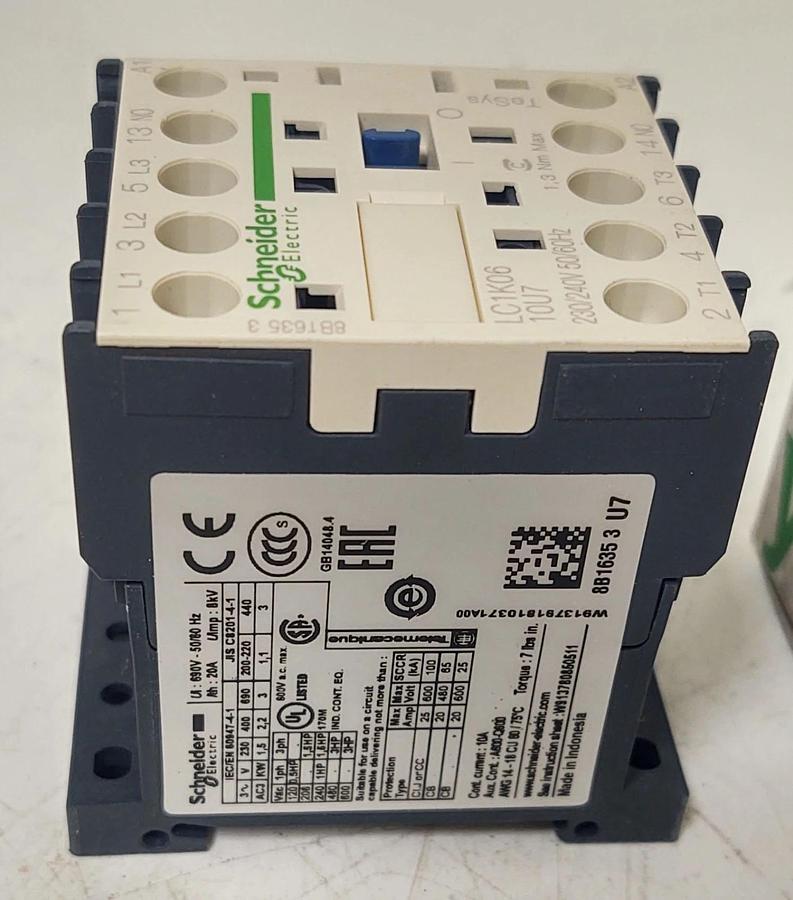 🔥NOS Schneider LC1K0610U7 Contactor