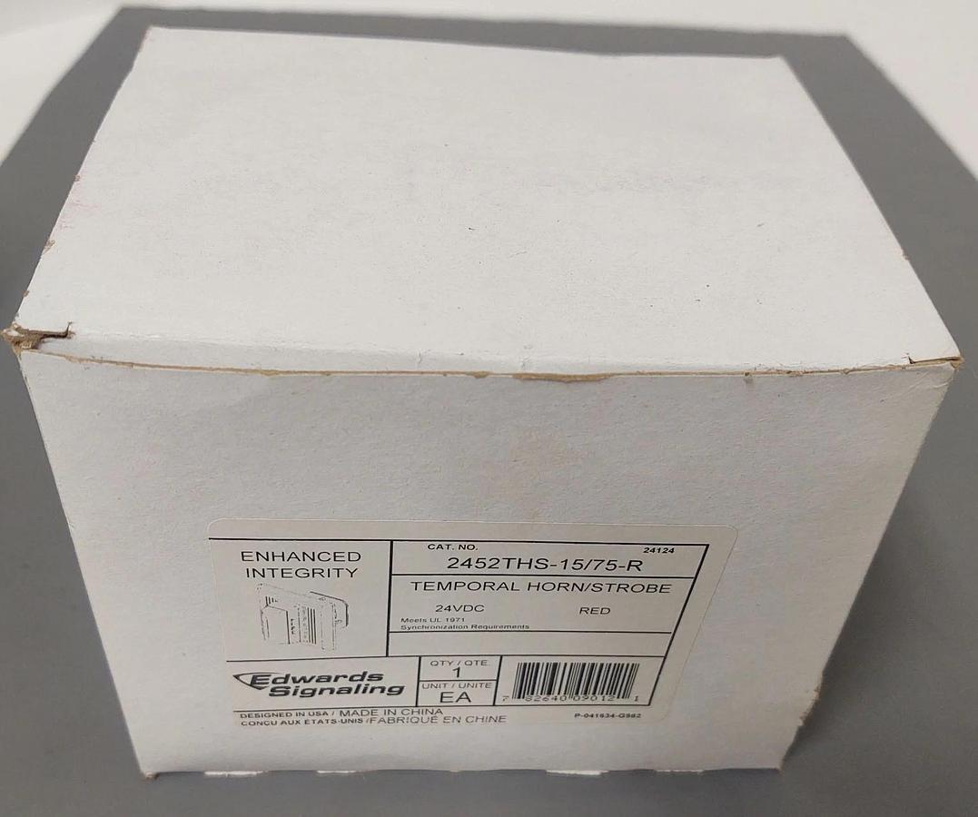 🔥(NEW) EDWARDS 2452THS-15/75-R  Temporal Horn Strobe
