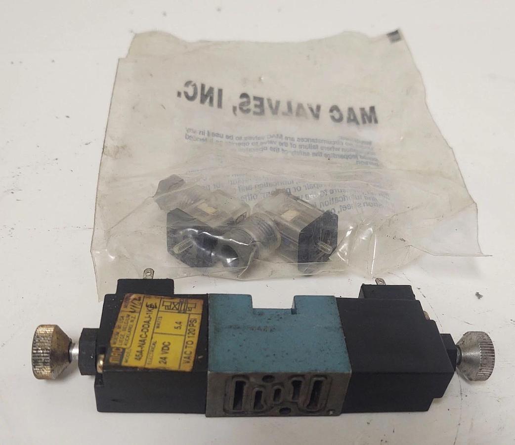 Used 🔥Mac Valves 45A-NAC-DDAJ-1KD Solenoid Valve 24VDC Coil