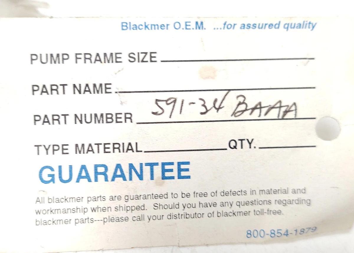🔥 Blackmer Pump Spanner Jam Nut with Locking Clip No. 591-34BAAA