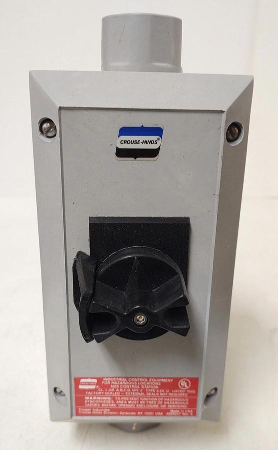 🔥 NEW N2SC2123 CROUSE HINDS EXPLOSION PROOF SELECTOR SWITCH CONTROL STATION