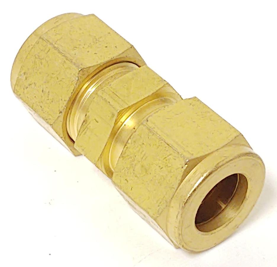 5 NOS- Swagelok Brass Union Compression Fitting, 1/2" OD Tube x 1/2" OD Tube