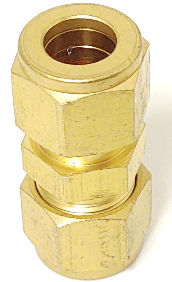 5 NOS- Swagelok Brass Union Compression Fitting, 1/2" OD Tube x 1/2" OD Tube
