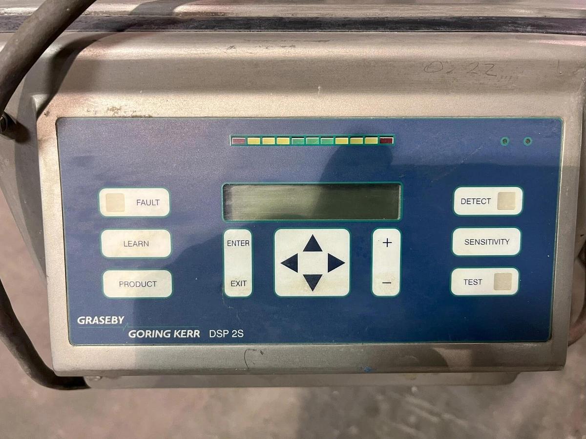 Used Graseby Goring Kerr Gravity flow through 3" Metal Detector DSP-2S Drop 402c-3