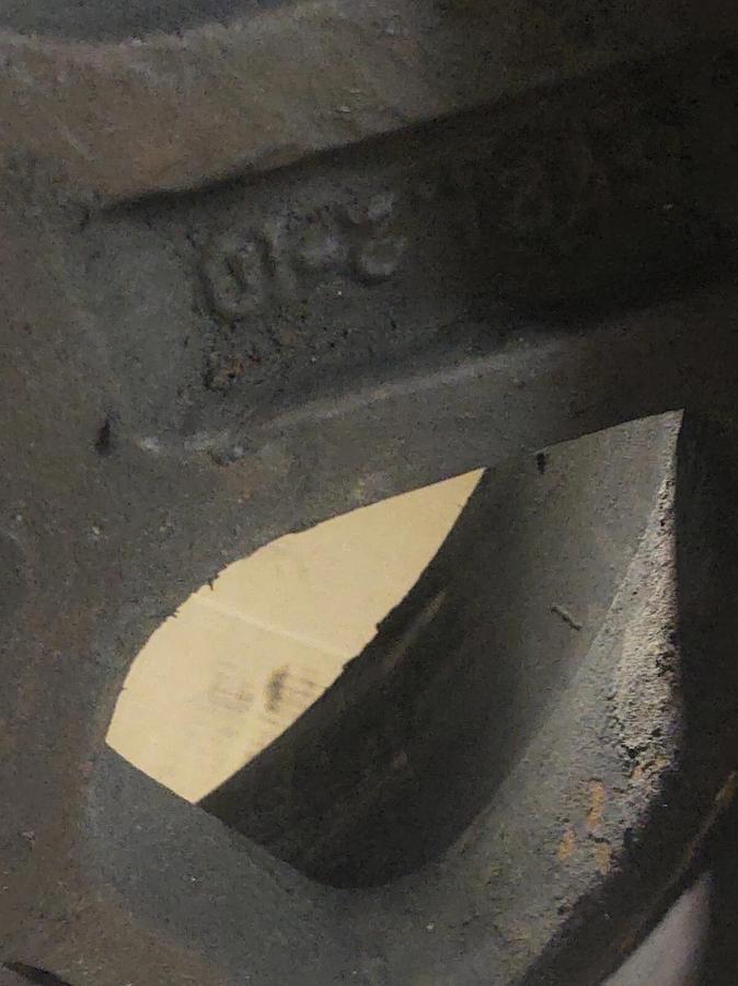 Used 🔥5V21210 Cast Iron V-Belt Pulley 10 Groove 21.20 in O.D J Series Bushing