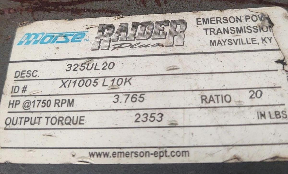 Used 🔥Roach 21'x30" Power Conveyor 1/2 Moon Material Belt in Good Condition