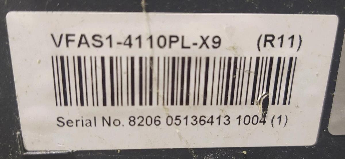 Used 🔥 (TESTED) 15HP VFD TOSHIBA VFAS1-4110PL-X9 380/480V Transistor Inverter