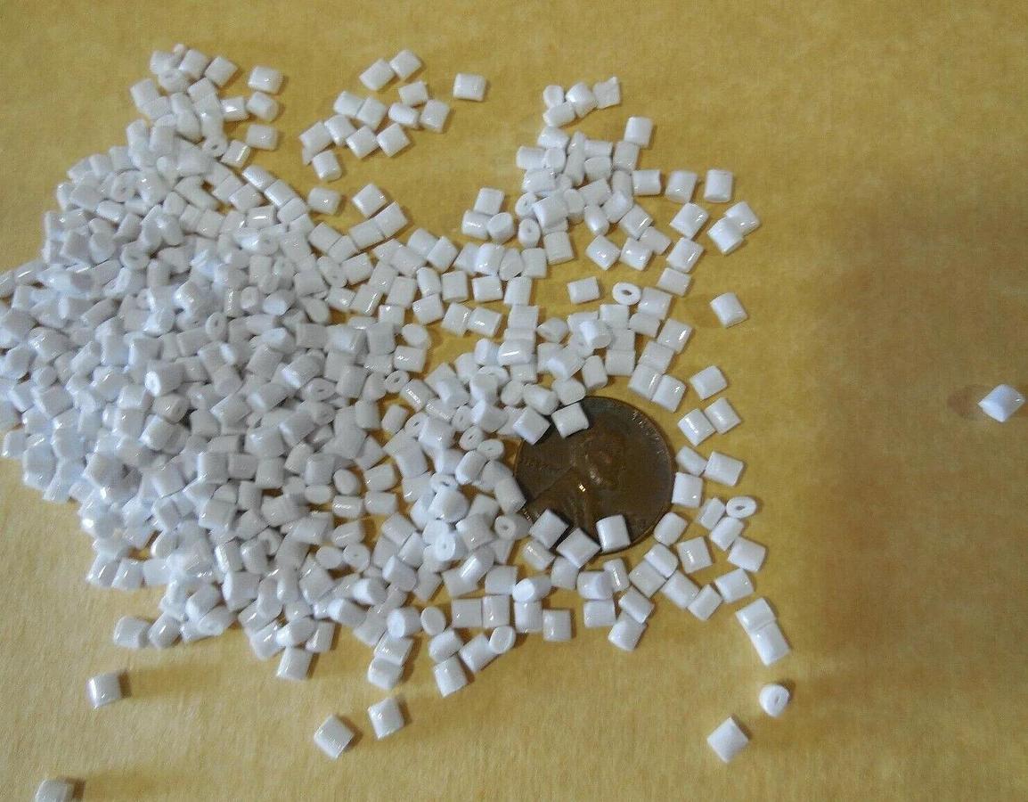 PC Lexan 920 White Polycarbonate Plastic Pellets Resin Material 10 Lbs New