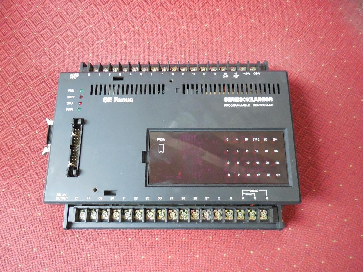 Used GE General Electric Fanuc IC609SJR120C Programmable Controller 24VDC 115/230 VAC