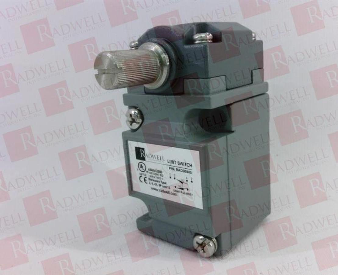 Used 🔥Square D Heavy Duty Limit Switch 9007 C52B2 Type C052 A600 10° Travel