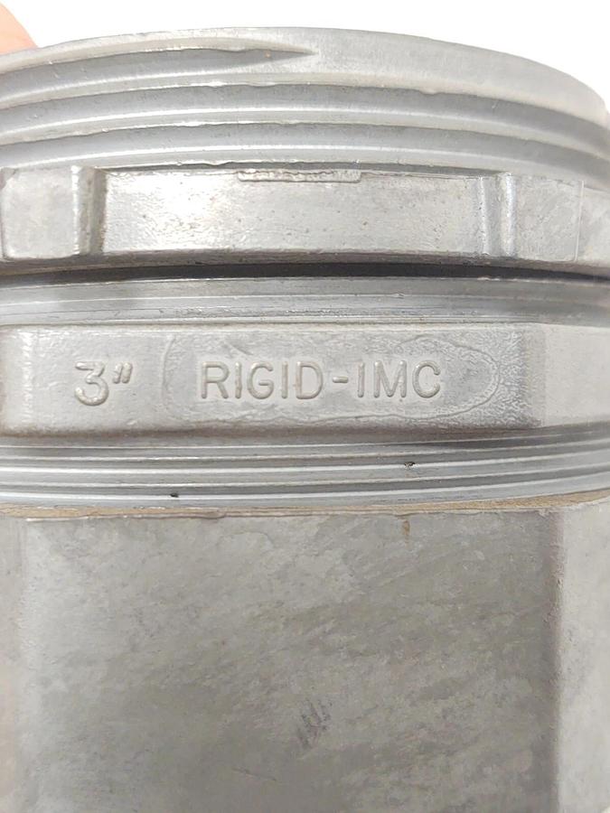Regal 608 Zinc 3" EMT Conduit Compression Fitting Threaded Connector