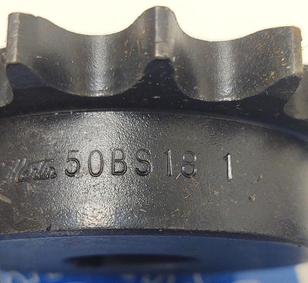 đŸ”¥Martin 50BS181, 18 Teeth, 1" Bore, #50 Sprocket