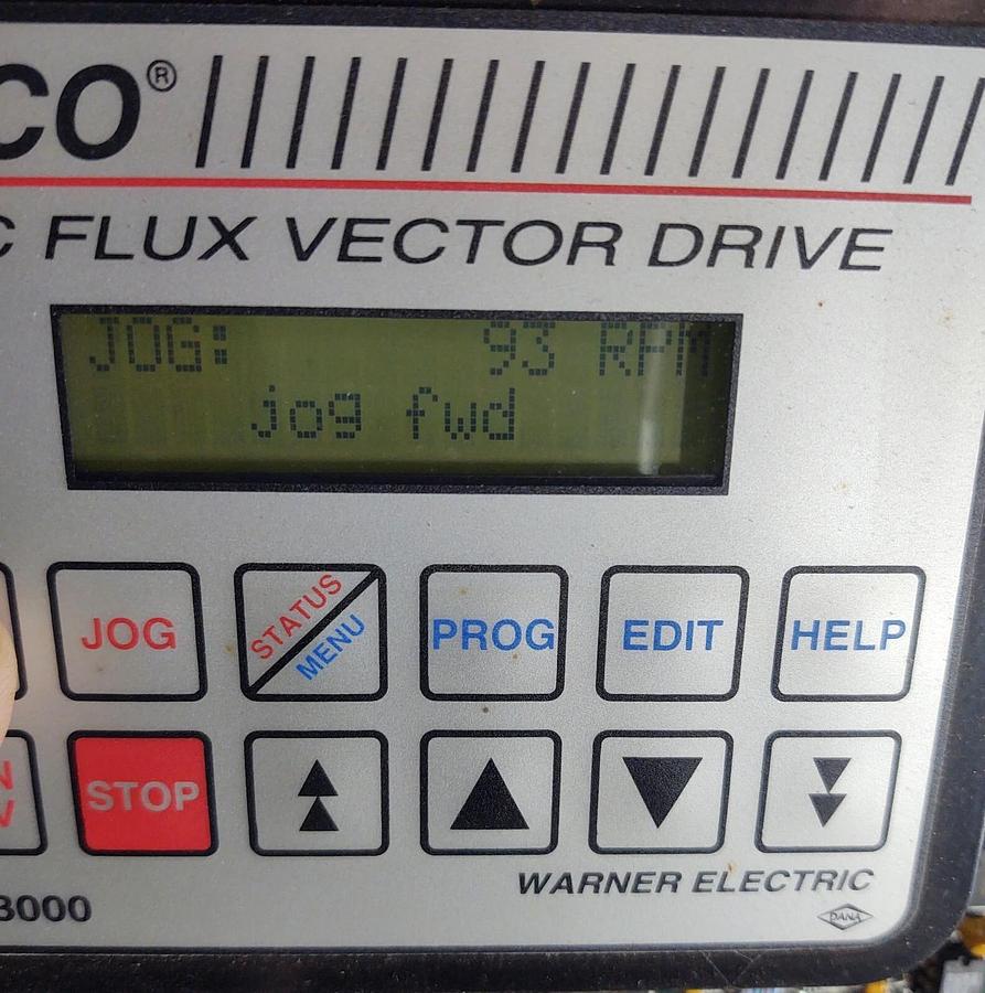 Used POWER MISER SECO SV3000 AC FLUX VECTOR VFD 50HP AC DRIVE 480V 3PHASE TESTED