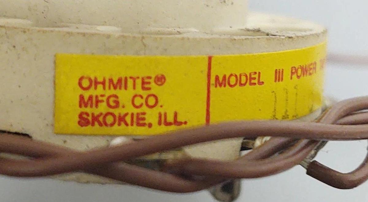 Used 🔥(QTY 2) OHMITE 111-6 Rotary Switch 6 Position 15A 125V