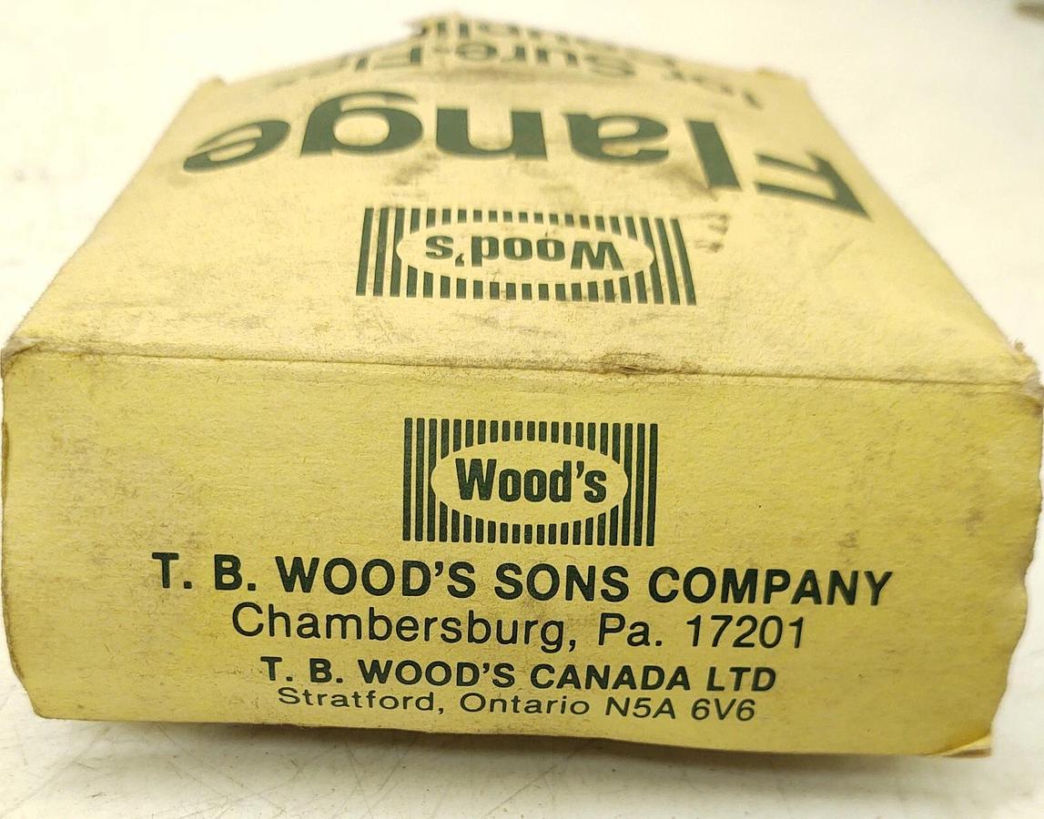 🔥 (NOS) TB Woods 6S Sure-Flex Flange Coupling 1-7/8" With Key Stock