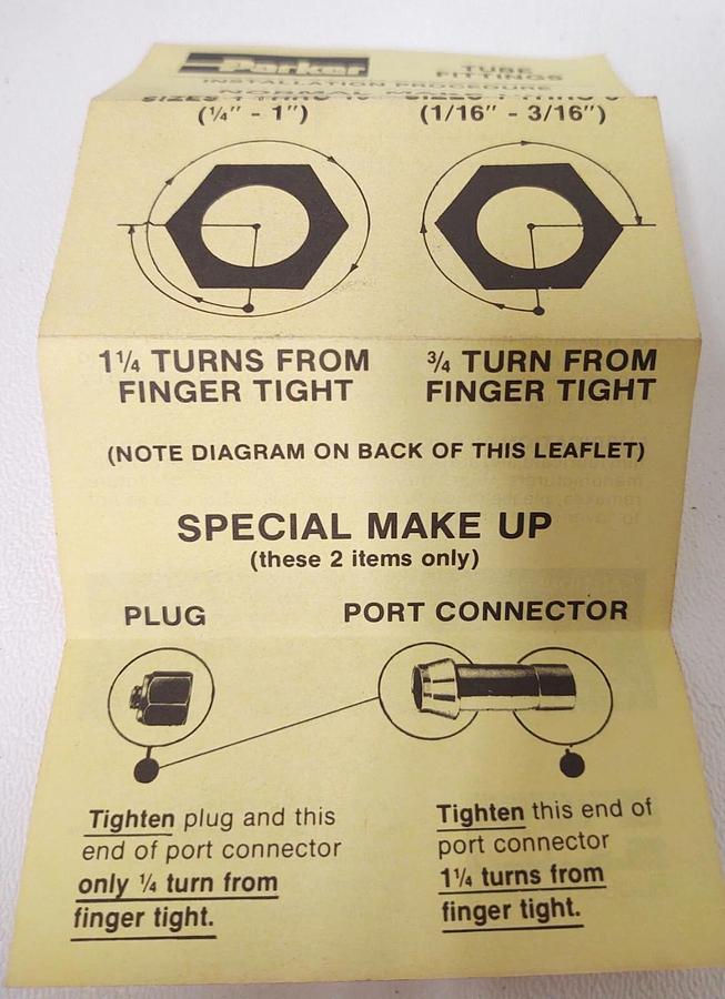 🔥 5PCS PARKER 4FEL6N-B, 1/4" TUBE OD X 3/8" FEMALE NPT BRASS FEMALE 90° ELBOWS