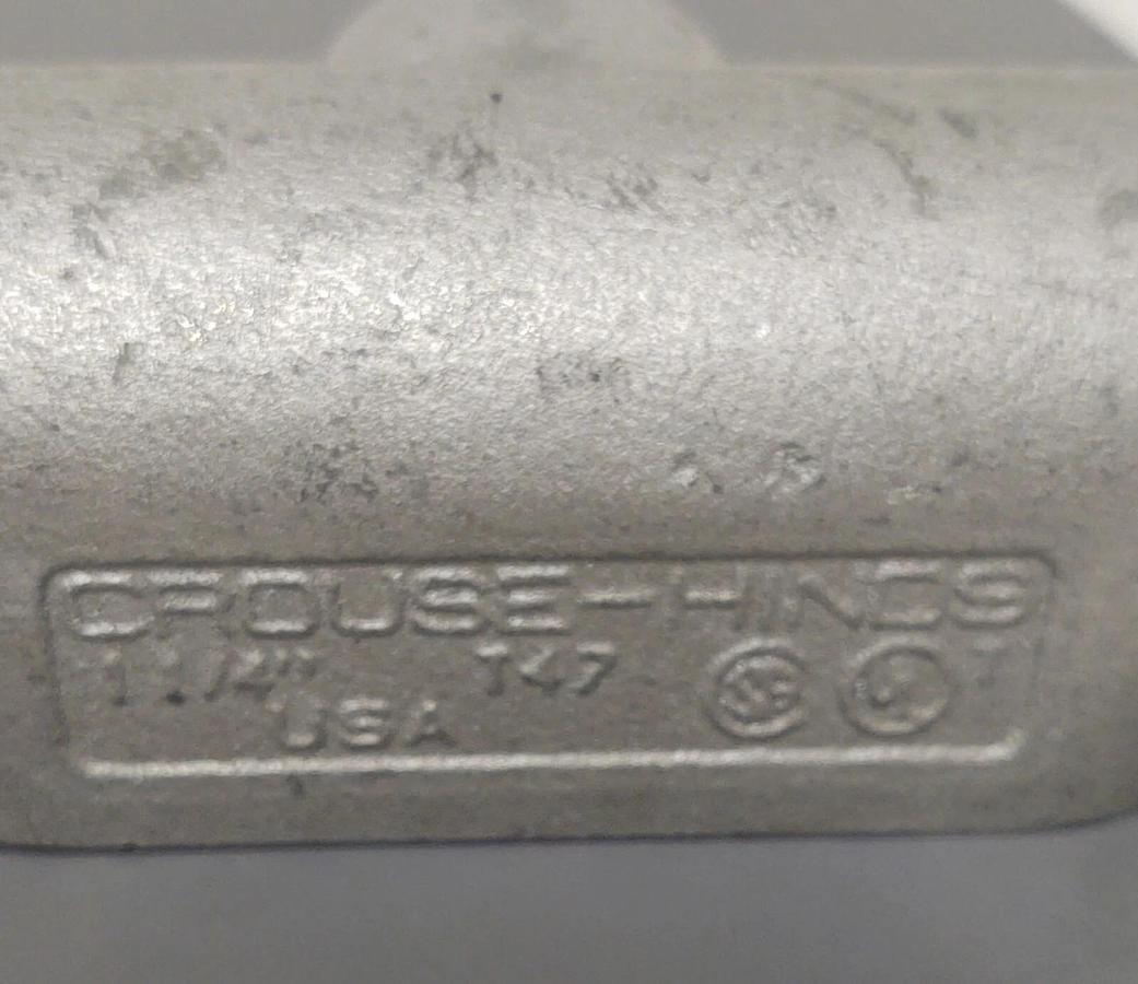 🔥Lot of 5 Crouse Hinds T47 Form 7 Type T Threaded Conduit 1-1/4" New Surplus