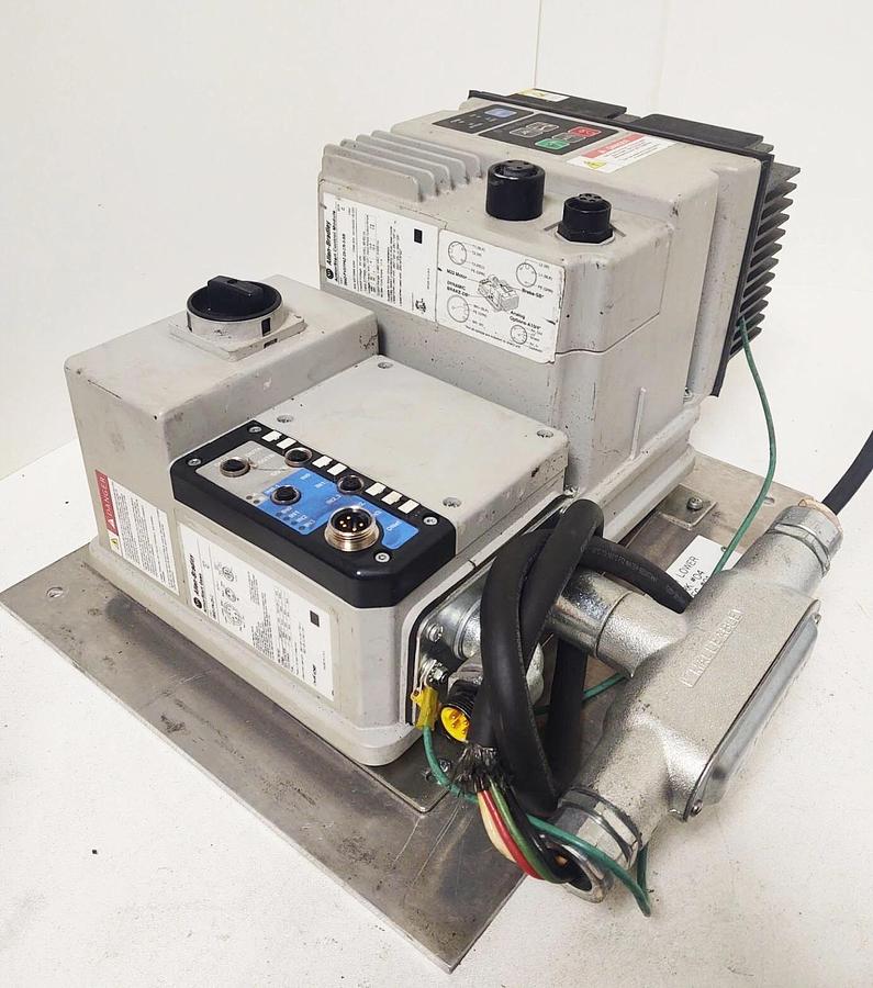 Used 🔥Allen Bradley 284D-FVD7P6Z-25-CR-3-SB, Plate Mounted 280D-FN-25-C   GUARANTEED