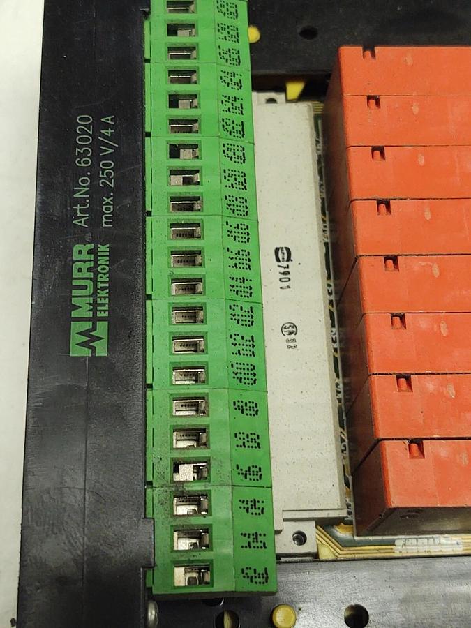 Used ARBURG 665 MODULE WITH HOLDER MURR ELEKTRONIK No:  63020
