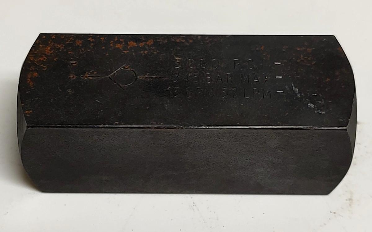 Used 🔥Parker Hannifin 1/2"FNPT 5000PSI Hydraulic Check Valve C800S