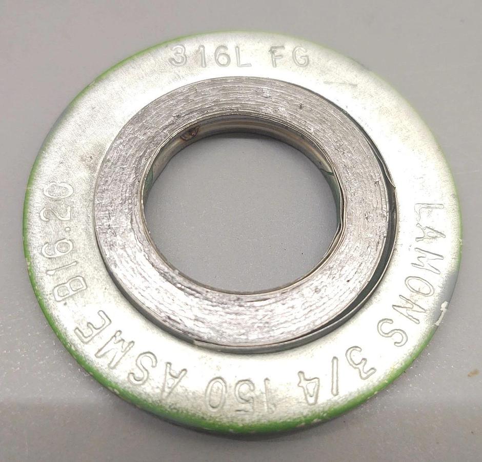 🔥Lamons (QTY8) Spiral Wound Flange Gasket 316L FG SS 3/4" 150 B16 20