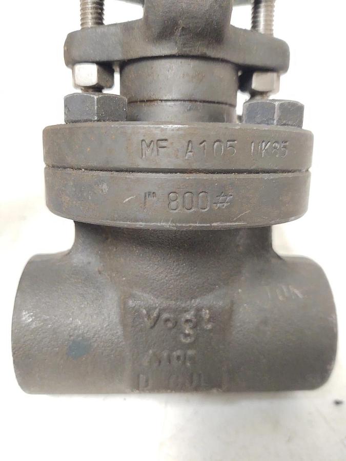 🔥 NEW VOGT 12111 FLOWSERVE STEEL GATE VALVE 1" NPT #800 A105 D-CJL 40405-1 R21