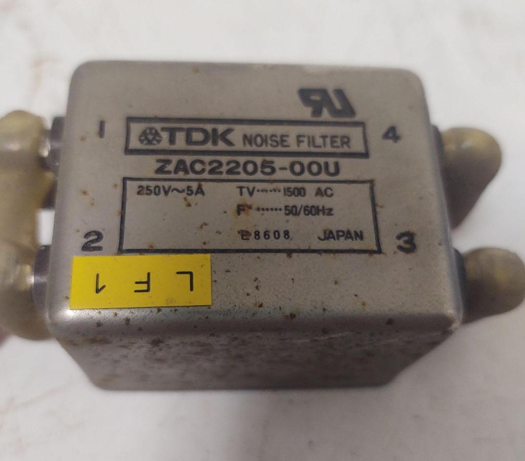 Used 🔥TDK ZAC2205-00U / ZAC220500U Noise Filter