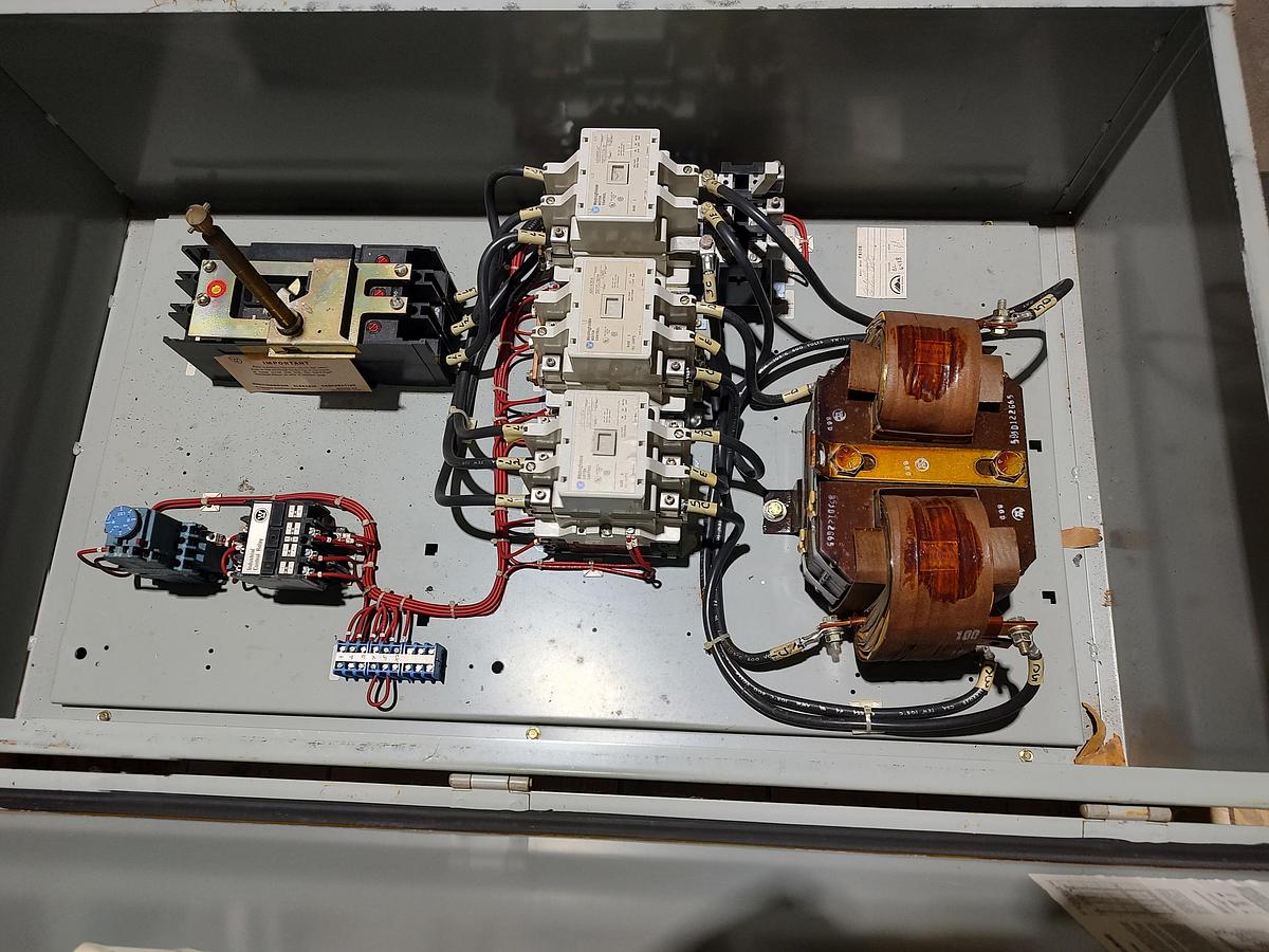 Used Westinghouse 50HP Reduced Voltage Motor Control HR-52824-2 Enclosure