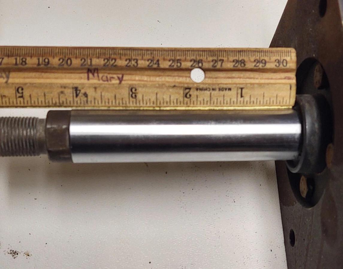 Used Vickers, TJ Air Cylinder, 3-1/2" Bore, 2" Stroke, 250 PSI, Flange Mount 3.5" 4"